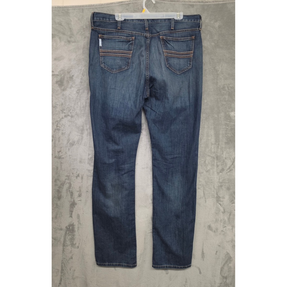 Cinch Ian Slim Fit Dark Wash Denim Jeans Mens 38x38 MB98034006 Western Stretch
